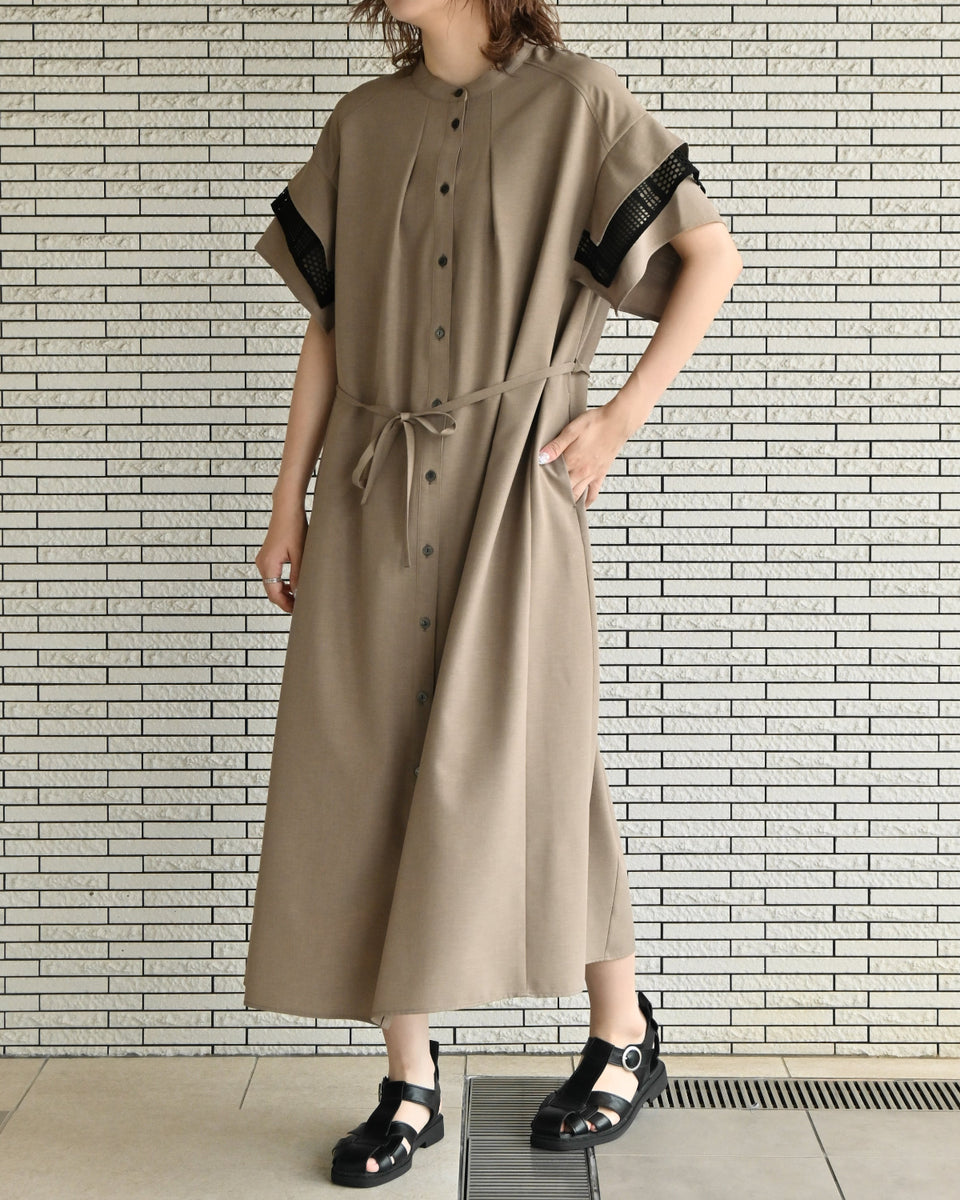 ウェザークロス レーススリーブワンピース（T266-85002） – trois