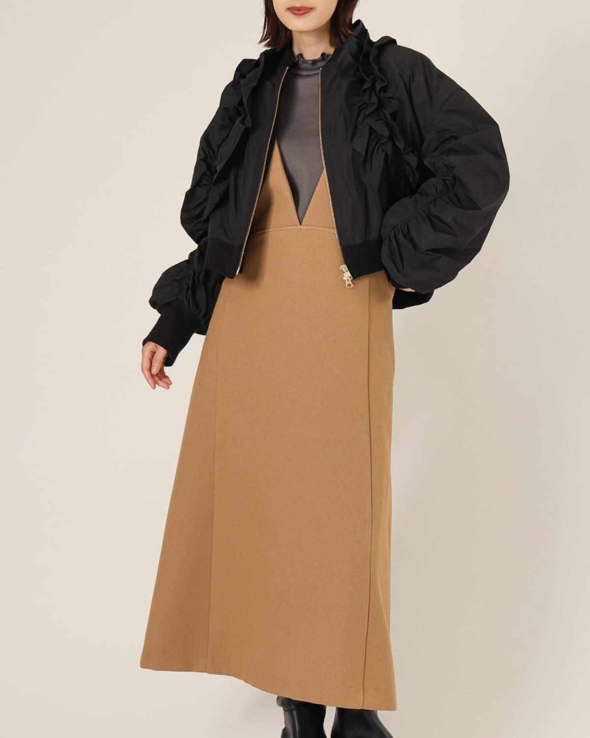 COMMON/DIVISOR ショートブルゾン COMMON/DIVISOR ショートブルゾン