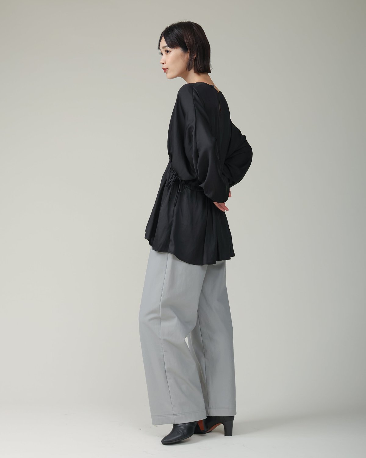 calorie 白ステッチ　クリーンテックパンツ green label relaxing（グリーンレーベルリラクシング） パンツ TC