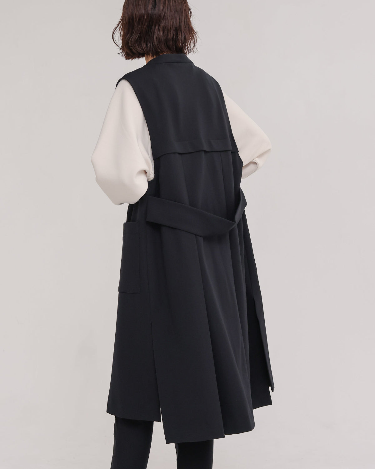 予約販売】ダブルクロス ノーカラージレ（T256-83004） – trois