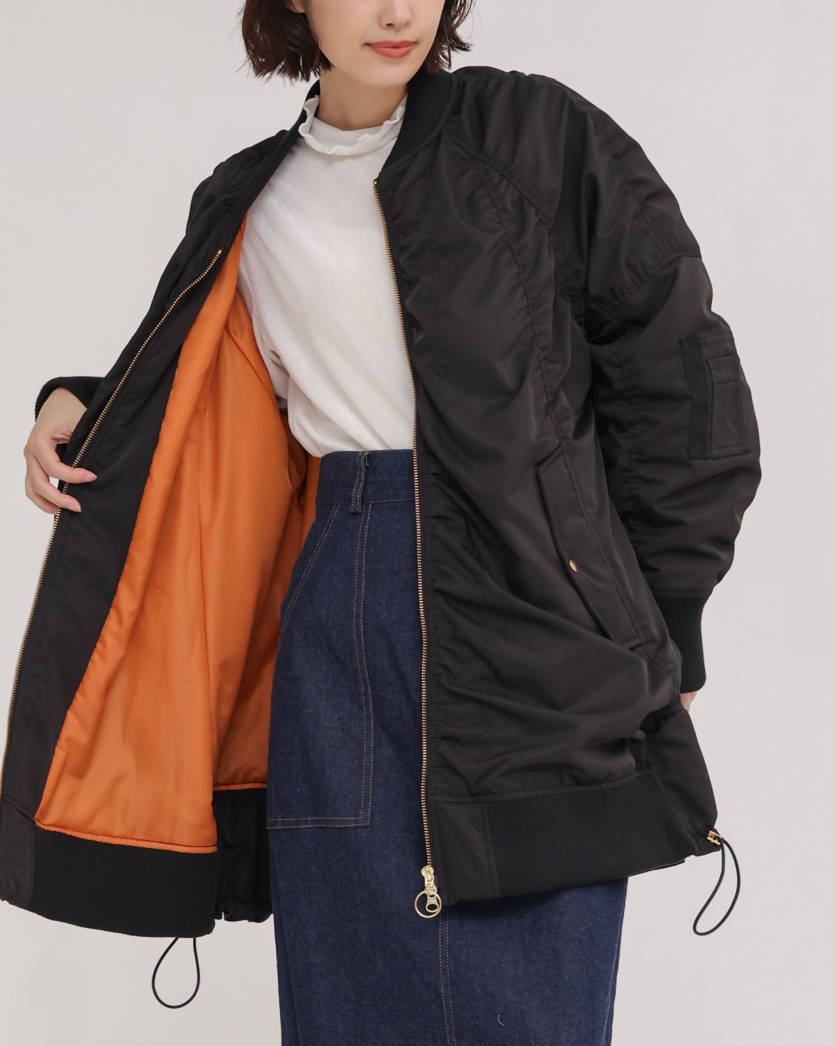 新品未使用品 FREE CITY フリーシティ MA-1 フライトジャケット