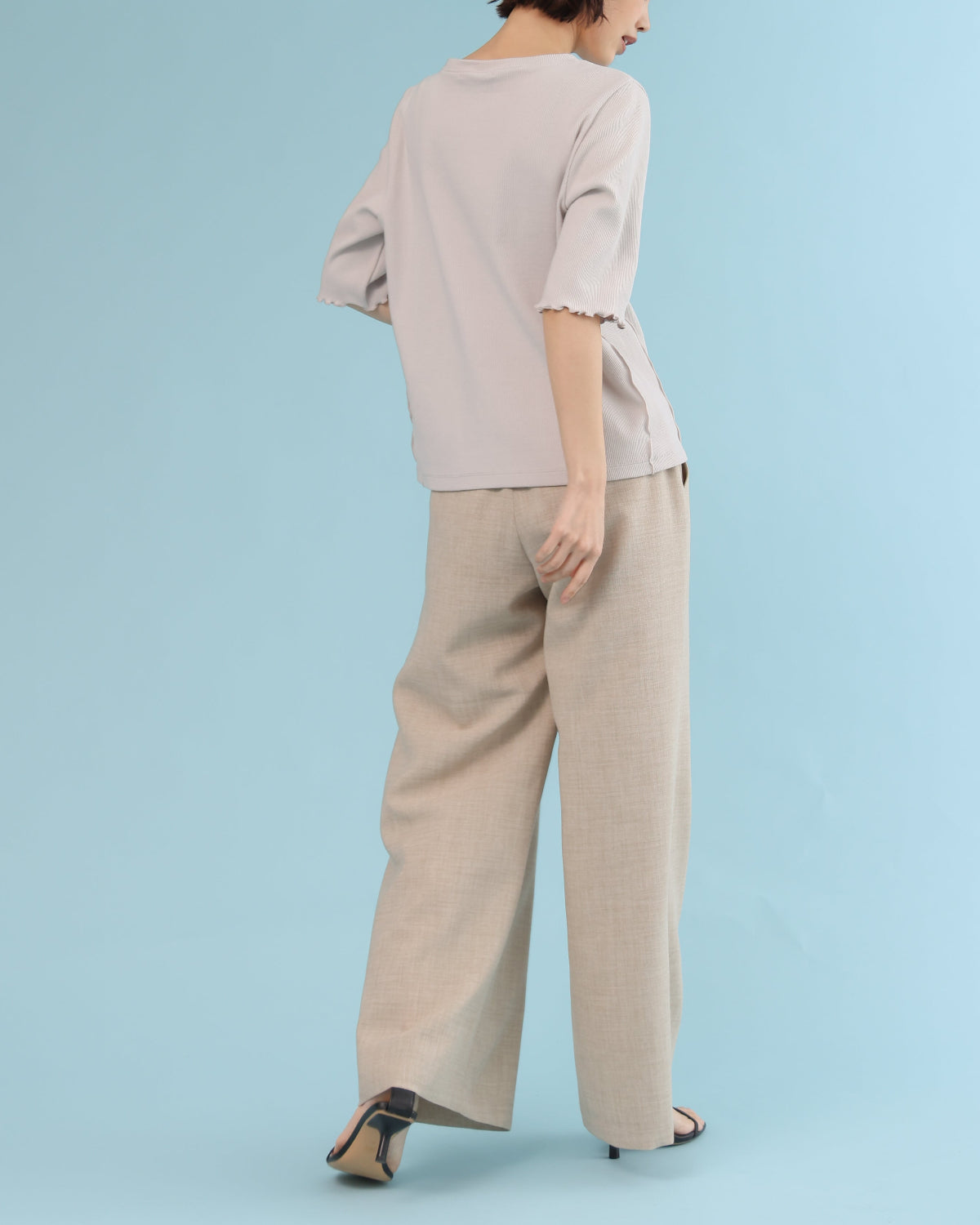 Reflaxキャンバス ワイドパンツ（T251-87026） – trois