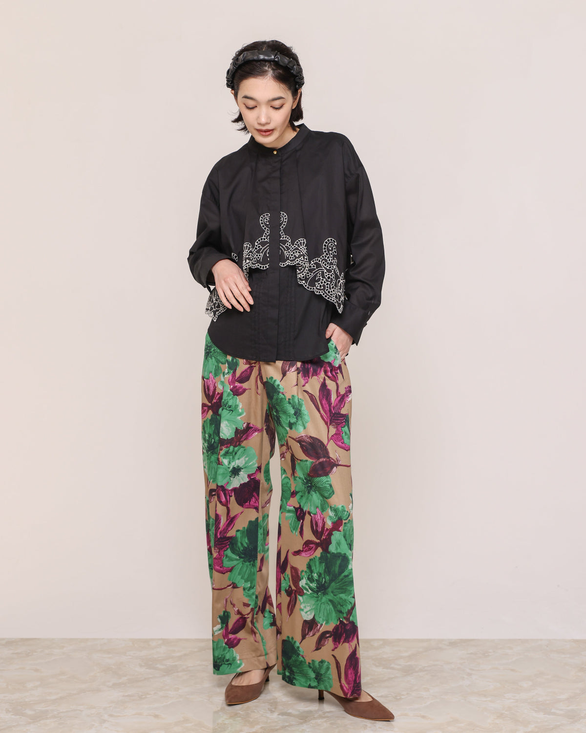 新品 ピンク deicy オリジナル ヴィンテージフラワーパンツ 花柄 サルエル 楽天市場】サルエルパンツ（カラーピンク）（ボトムス