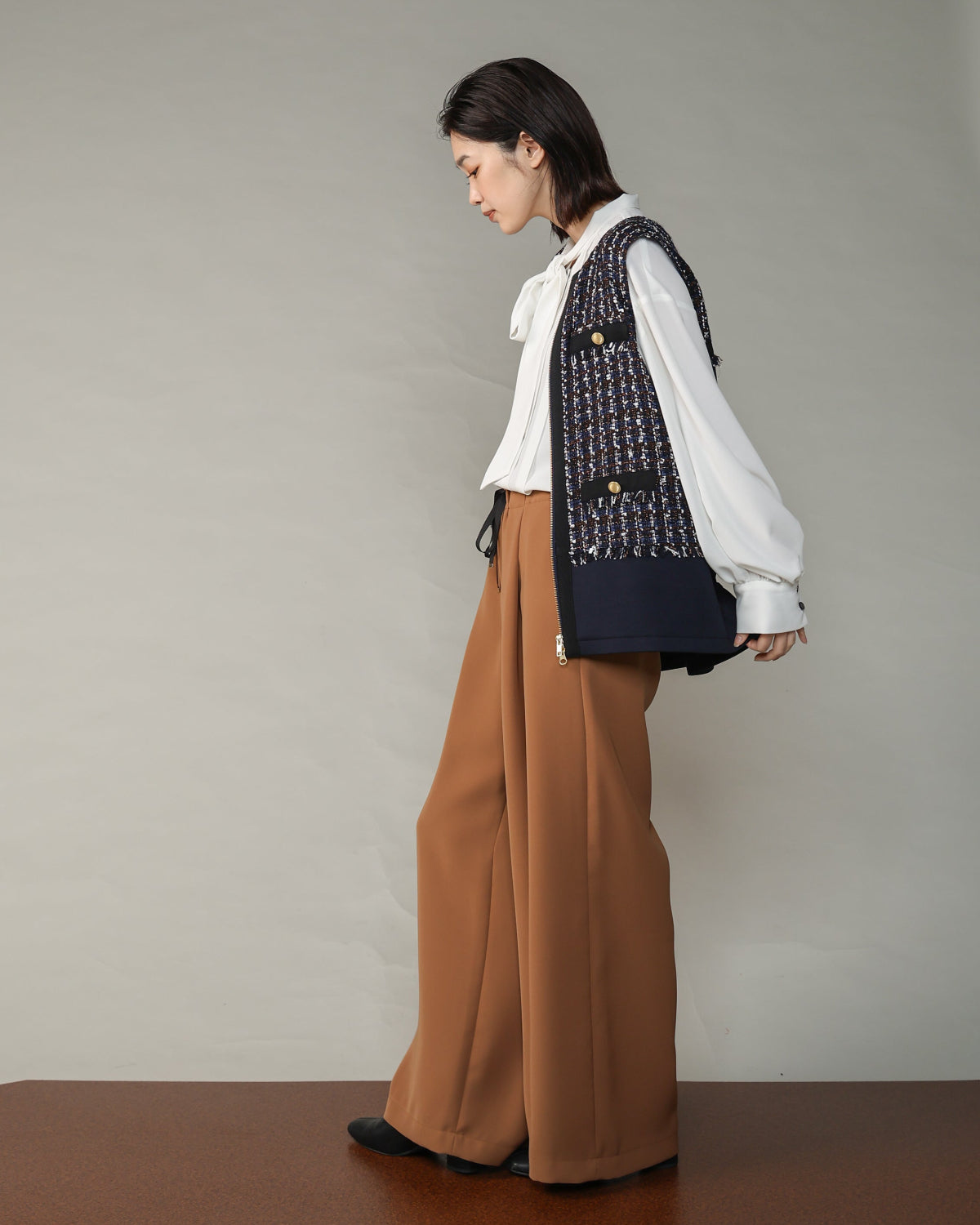 TR ミロスツイードポーチ 3点 TR ミロスツイードポーチ 3点