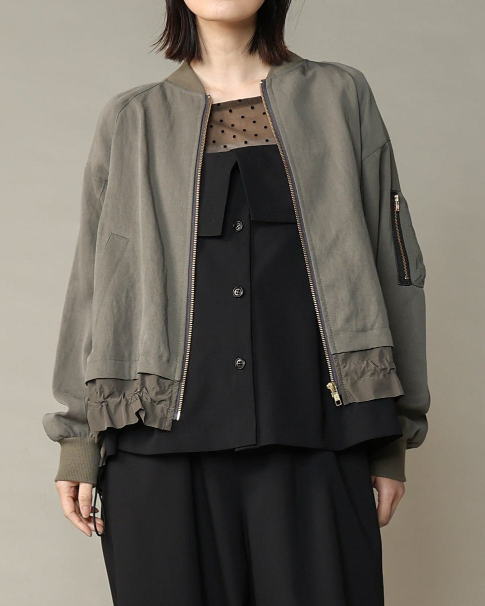 【最終価格】TRチェック Zip-ブルゾン JOURNAL STANDARD LUXE（ジャーナルスタンダード ラックス）の