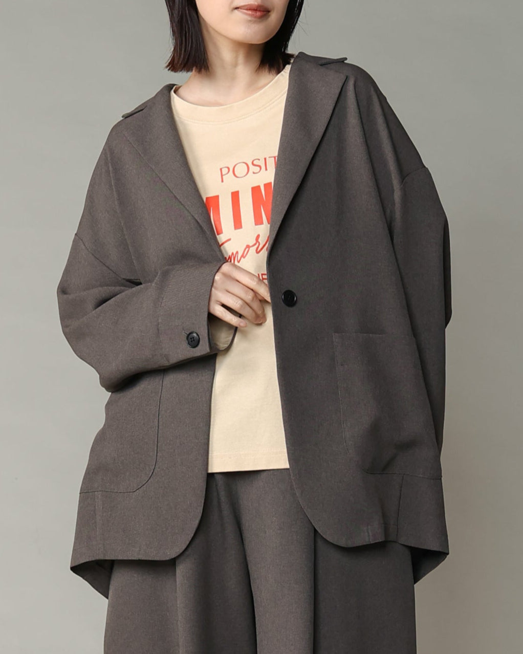 トロピカル テーラードジャケット（T256-83043） – trois