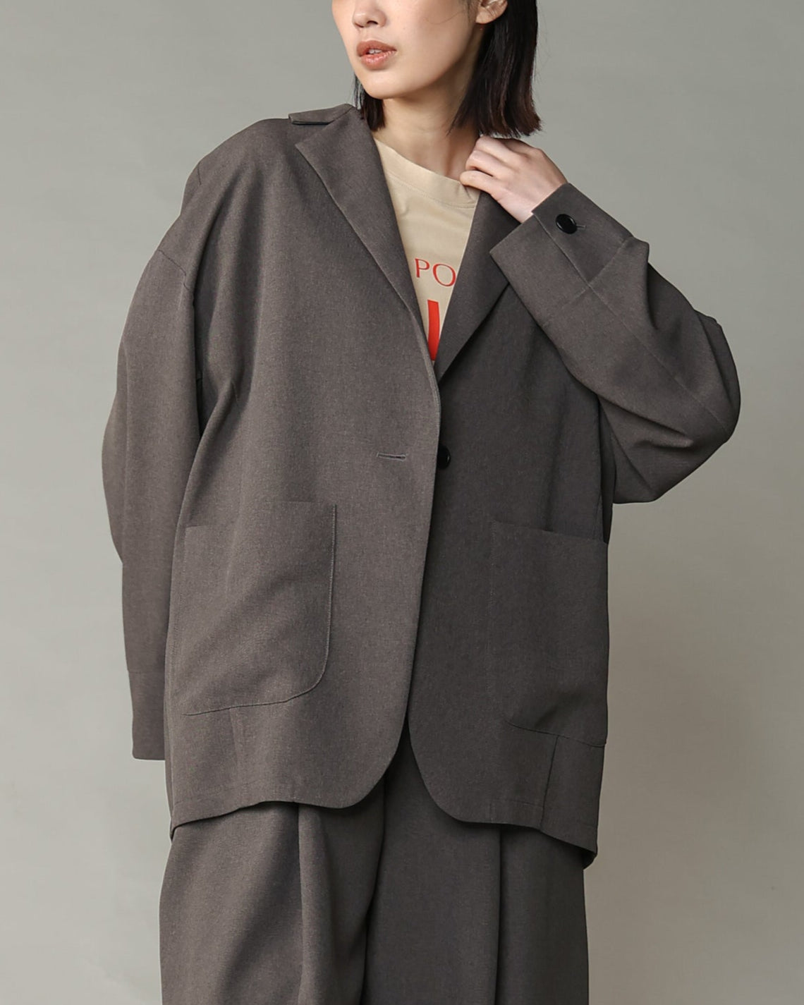 トロピカル テーラードジャケット（T256-83043） – trois