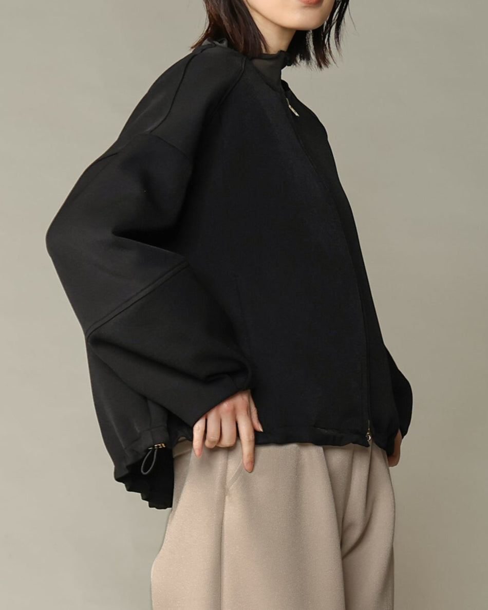 ウールリッチ綾二重 ラウンドネックZIPブルゾン（T256-83049） – trois