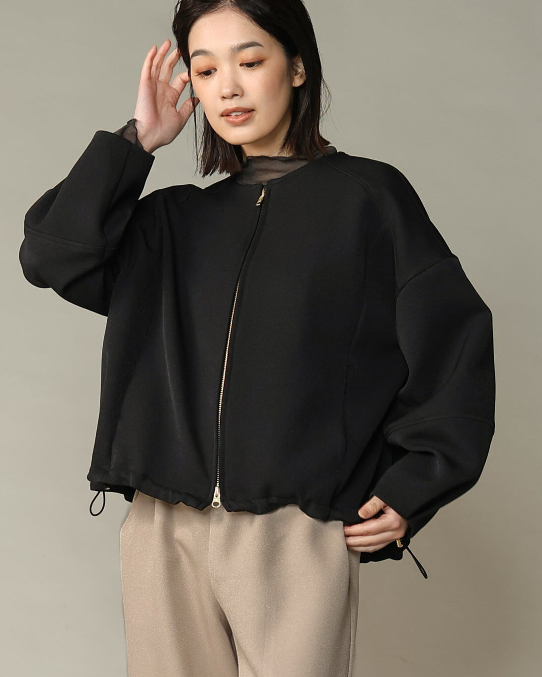 【希少】LOEWE ウール ブルゾン S540Y01XBH_4985_1F.jpg