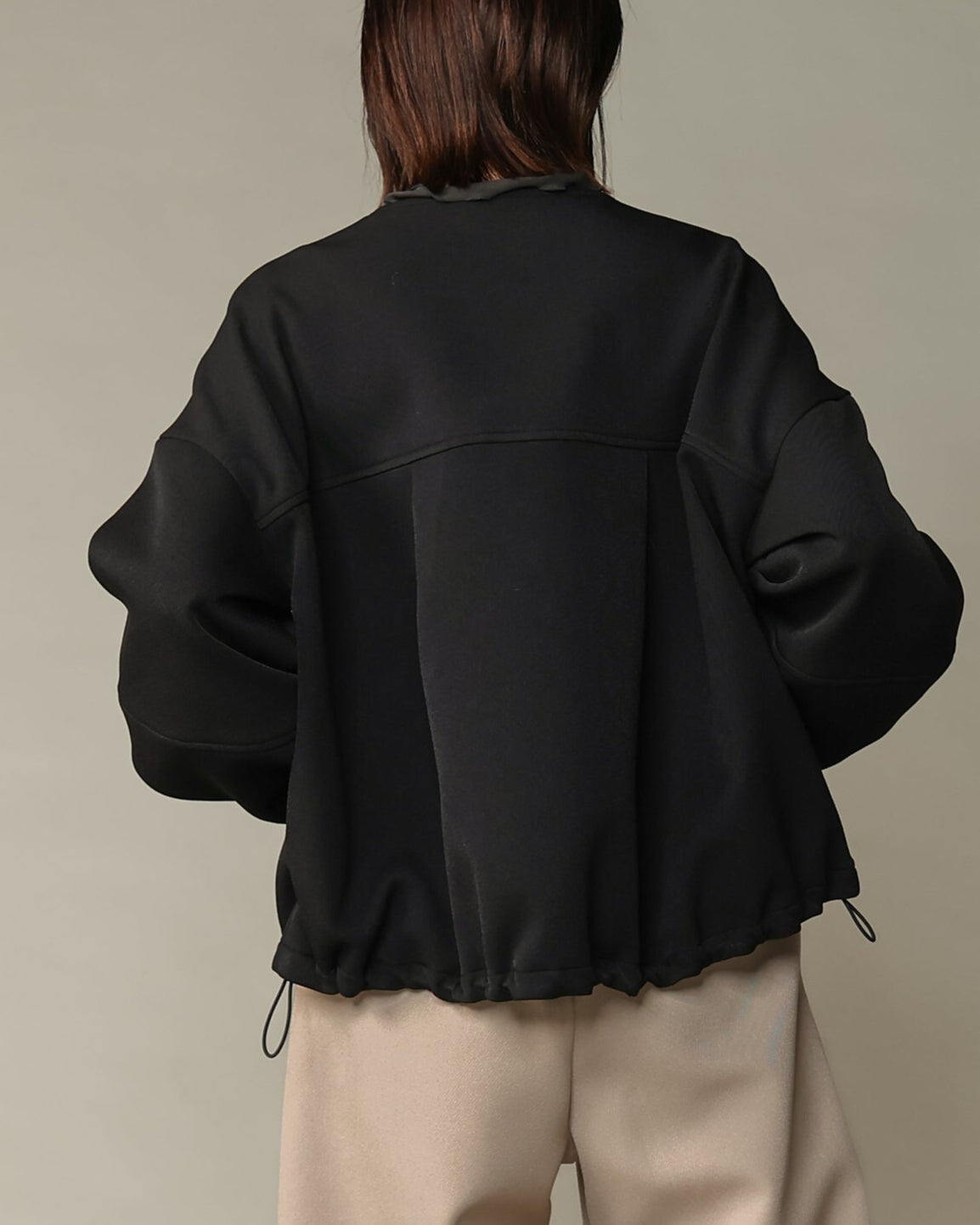 ウールリッチ綾二重 ラウンドネックZIPブルゾン（T256-83049） – trois