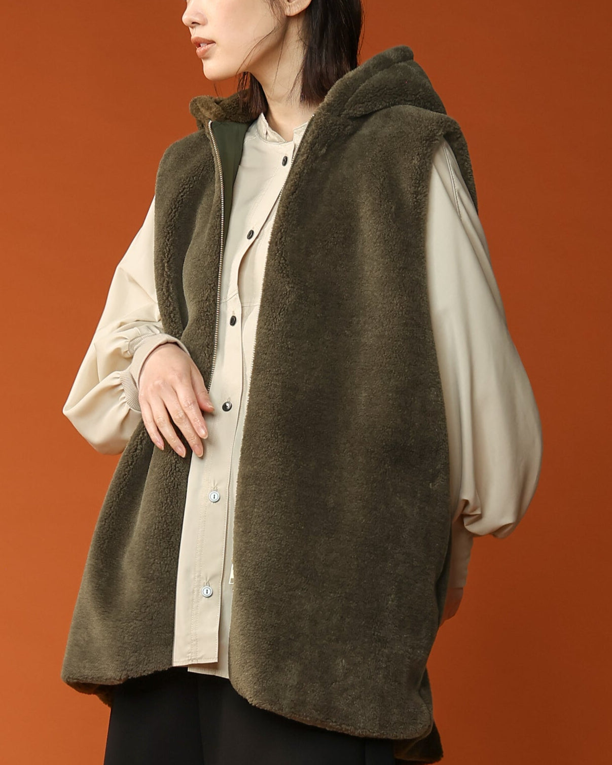 最終価格　トロア　バックプリーツGジャン New item – trois
