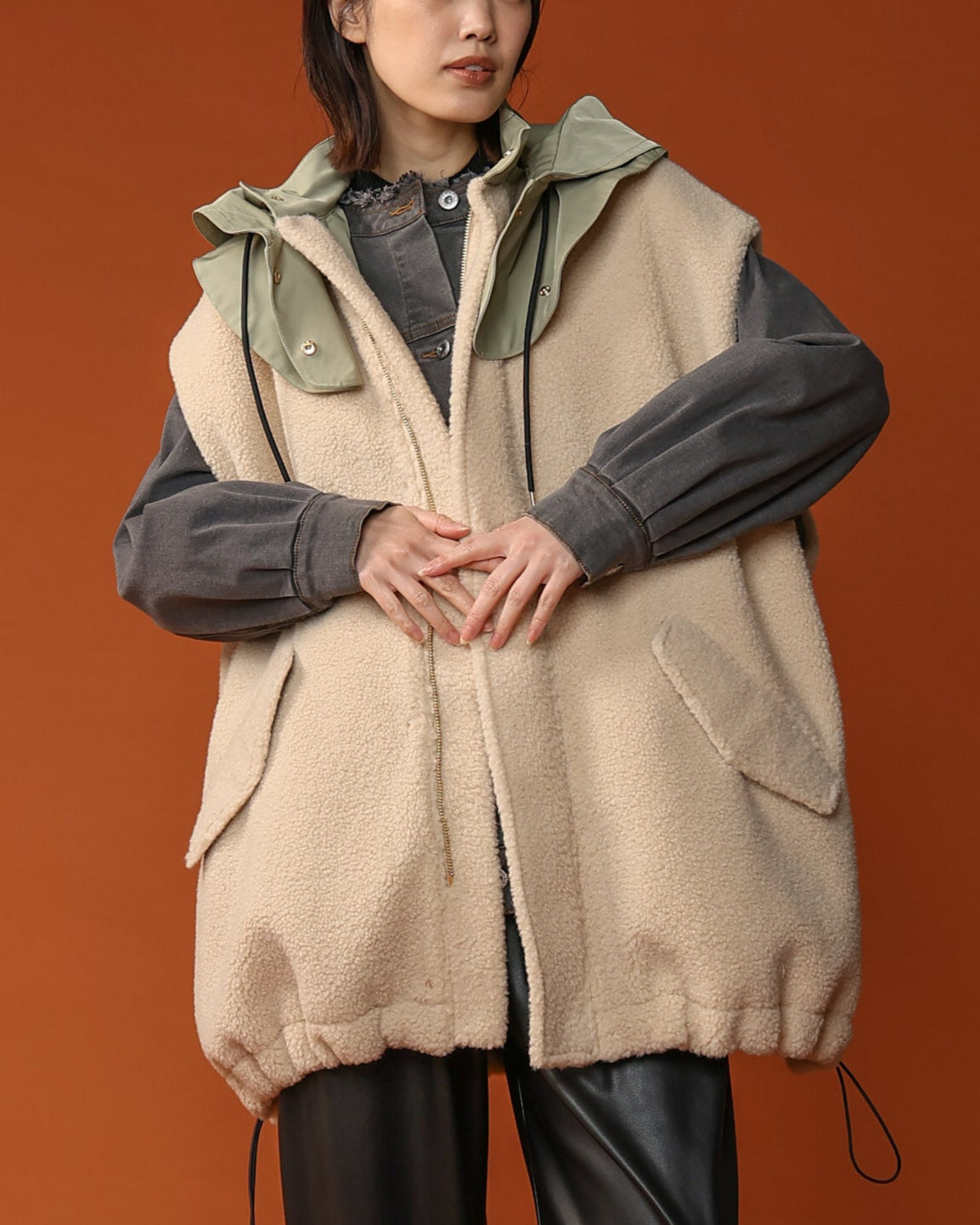 最終価格　トロア　バックプリーツGジャン 3 TACK G-JAN | OUTER/JACKET | JUZU store | ジュズストア