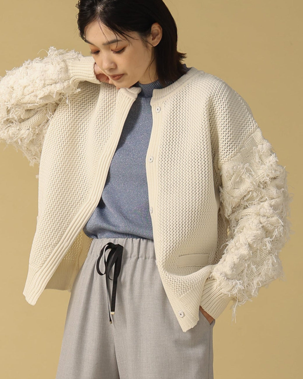 最終価格　トロア　バックプリーツGジャン New item – trois