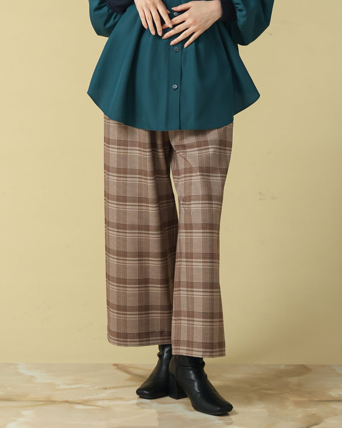 最終価格　トロア　バックプリーツGジャン PANTS – trois