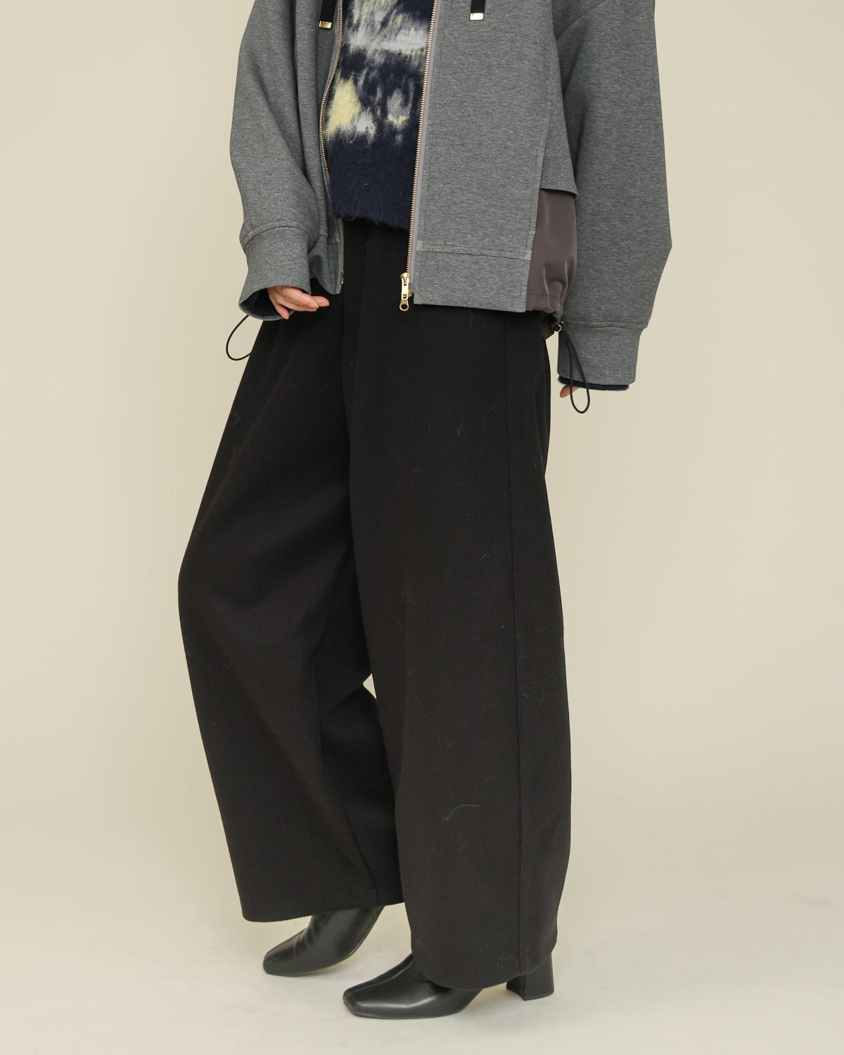 トロア trois 中綿デザインベスト トロア trois 中綿デザインベスト