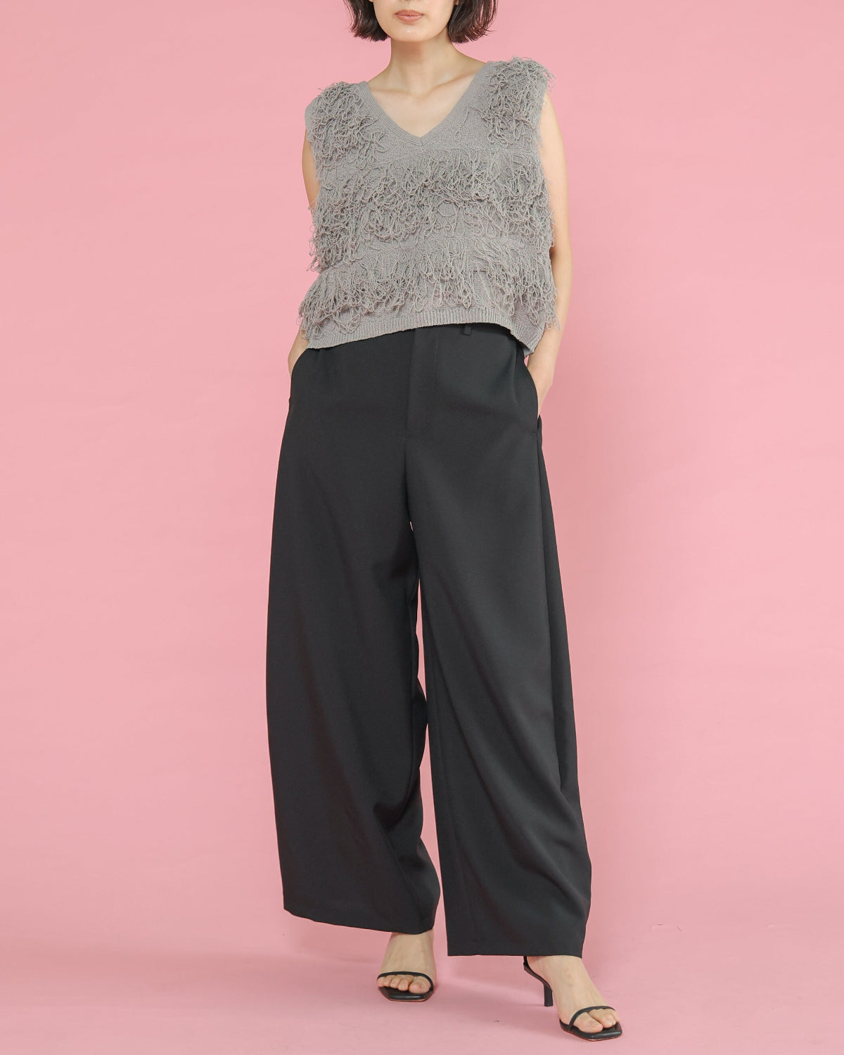 ドライトロピカル バレルパンツ（T261-87016） – trois