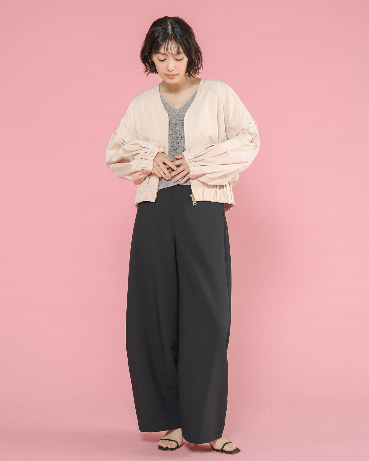 ドライトロピカル バレルパンツ（T261-87016） – trois