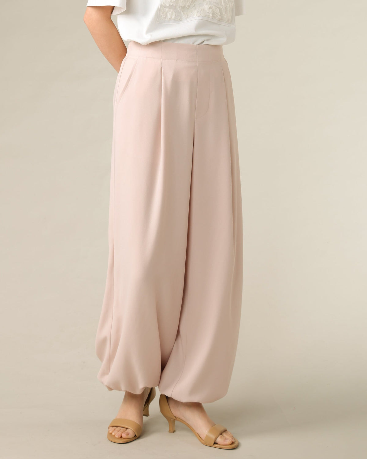 ジョーゼット テーパードパンツ（T261-87049） – trois