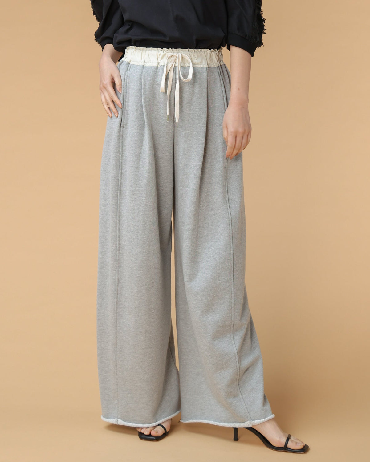 裏毛 ワイドパンツ（T261-87054） – trois