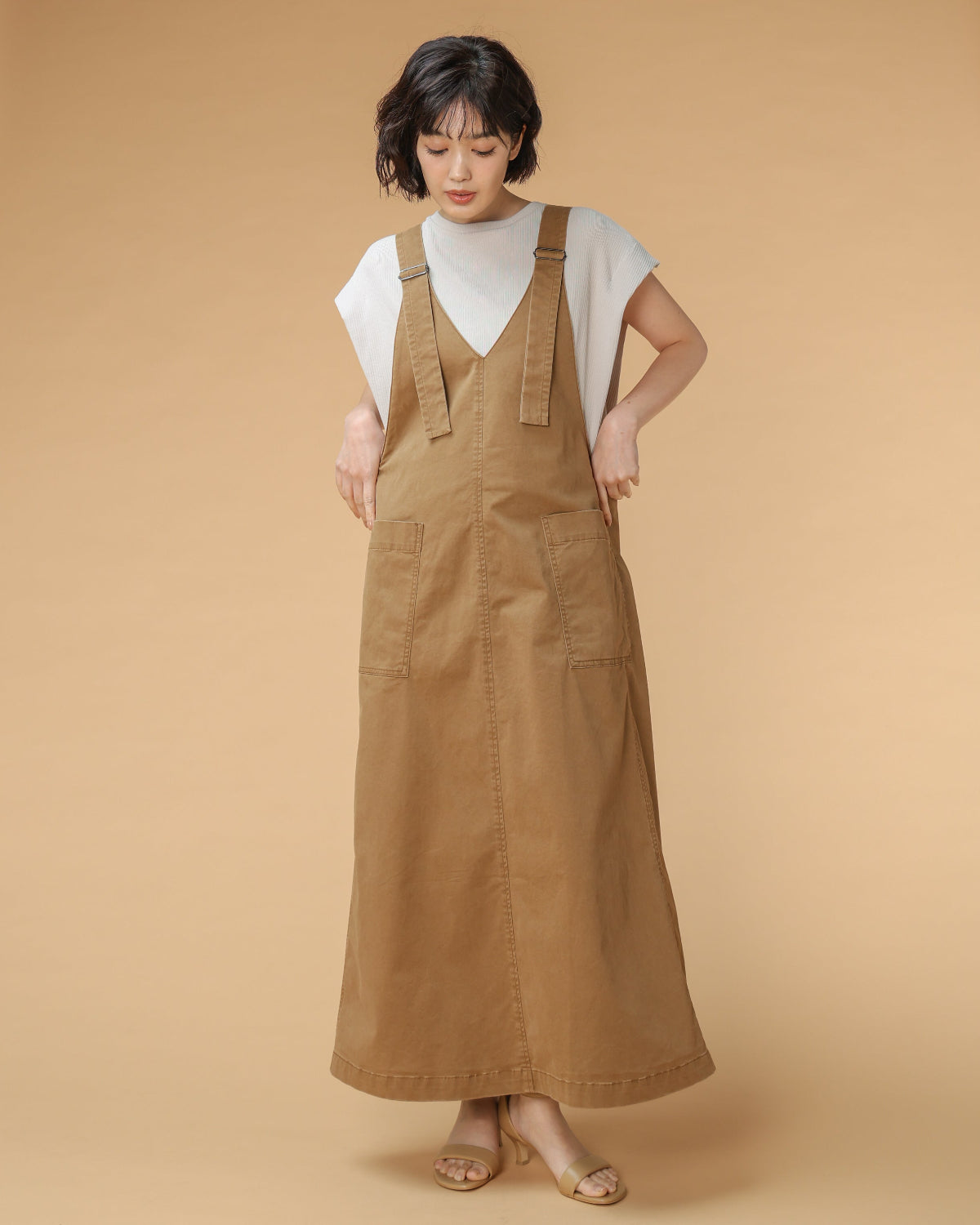 チノバイオ ジャンバースカート（T261-85042） – trois