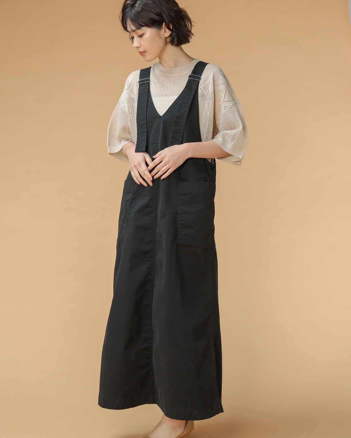 チノバイオ ジャンバースカート（T261-85042） – trois
