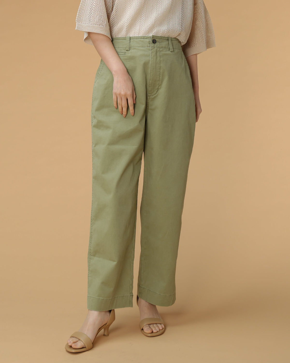 バイオ加工チノパンツ バイオ加工チノパンツ | Whim Gazette(ウィム ガゼット)レディース