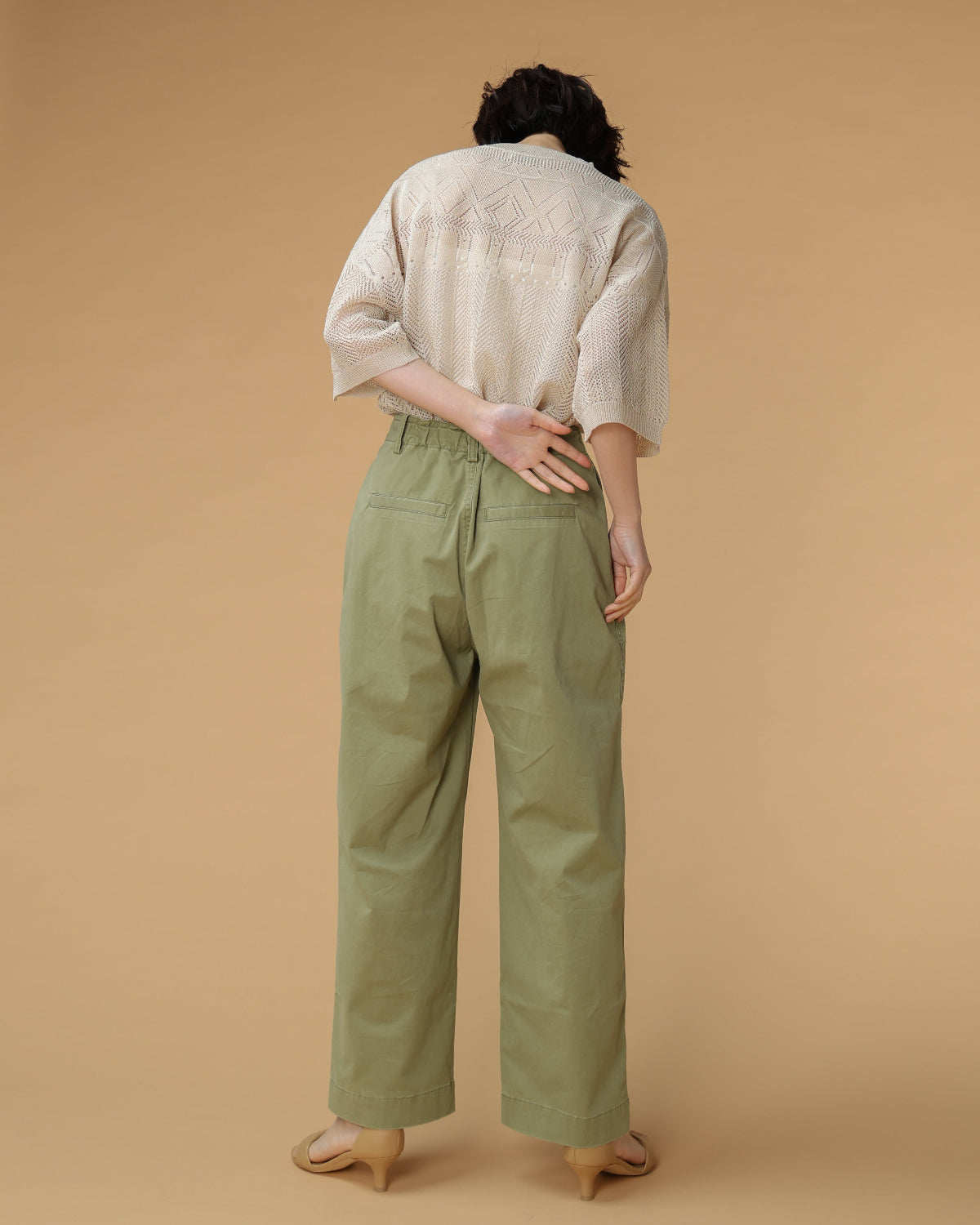 【trkページ】 チノバイオ セミワイドパンツ（T261-87046） – trois