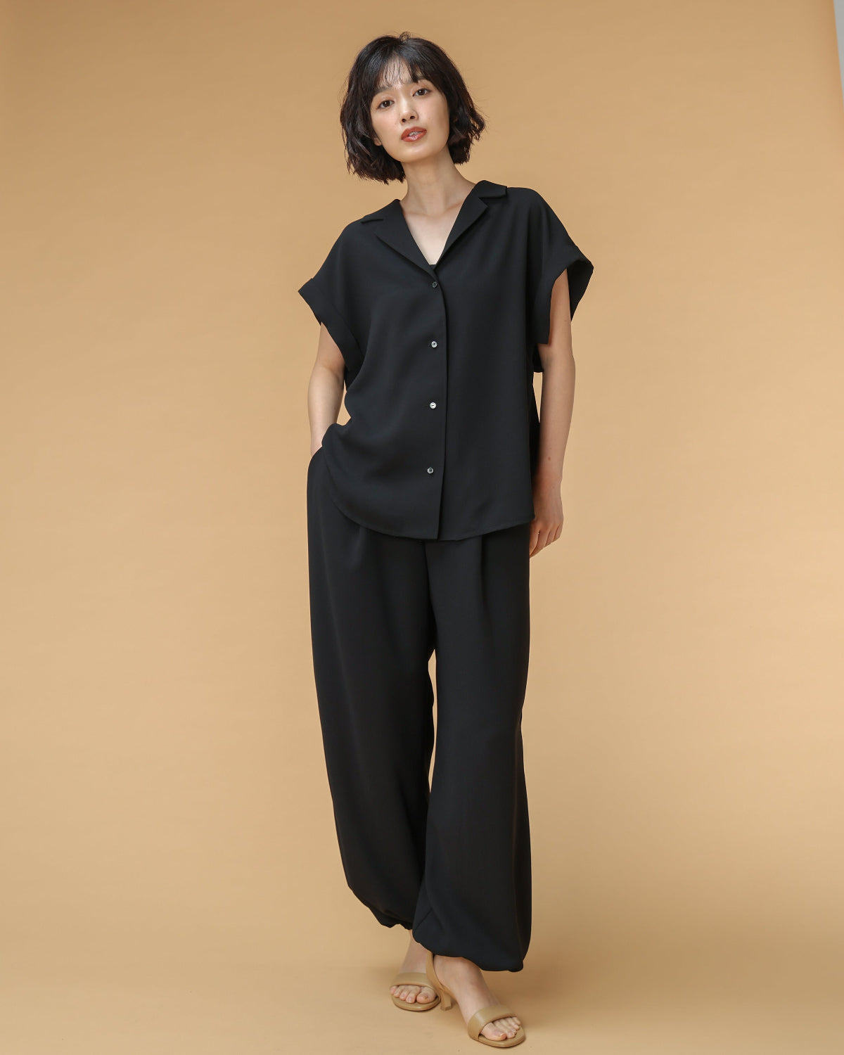 ジョーゼット フレンチスリーブシャツ（T261-83049） – trois