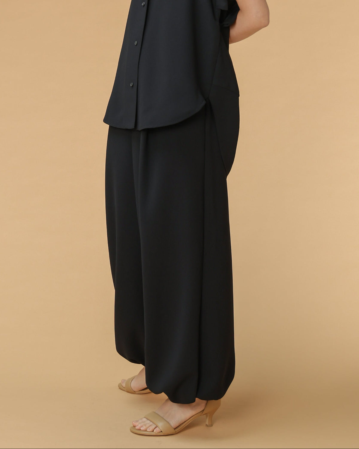 ジョーゼット テーパードパンツ（T261-87049） – trois