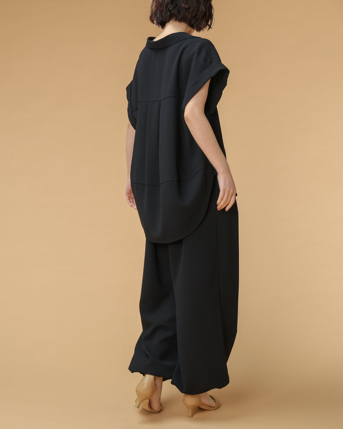 ジョーゼット フレンチスリーブシャツ（T261-83049） – trois