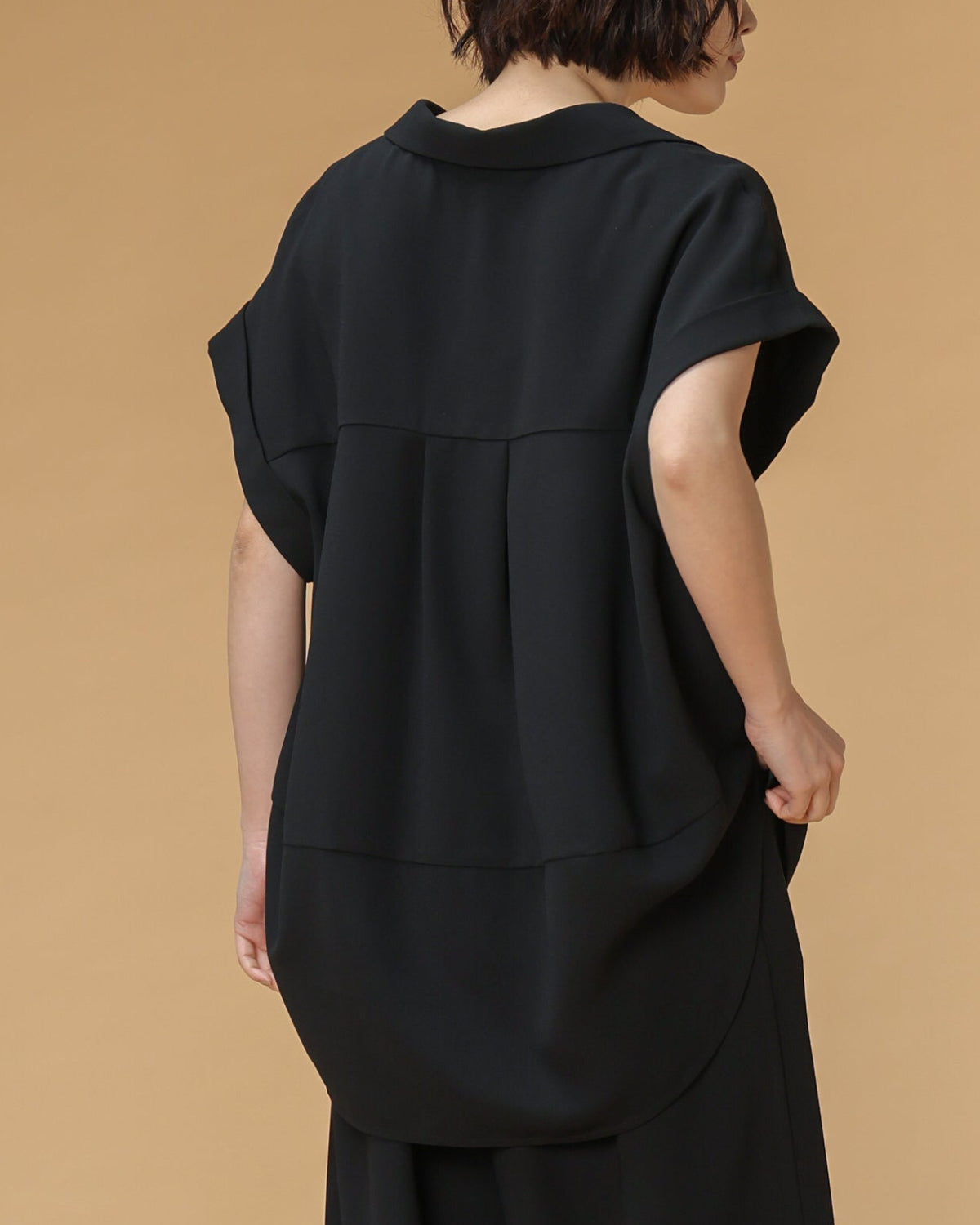 ジョーゼット フレンチスリーブシャツ（T261-83049） – trois