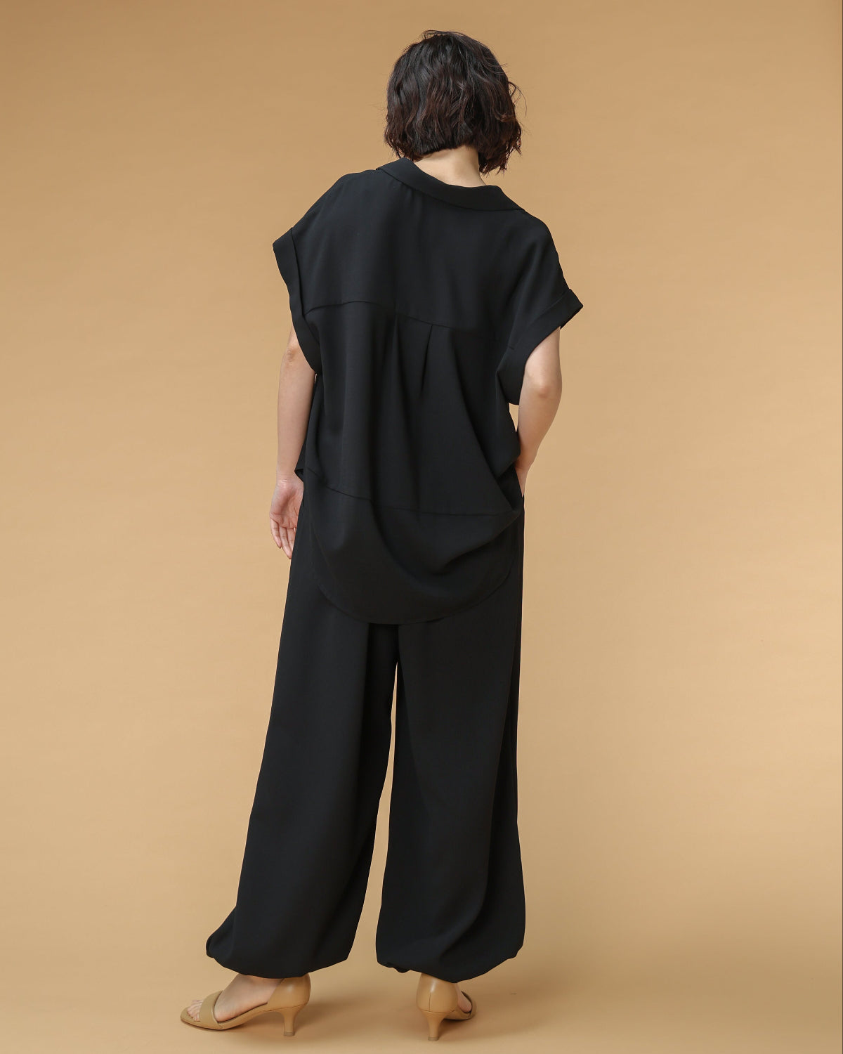 ジョーゼット テーパードパンツ（T261-87049） – trois