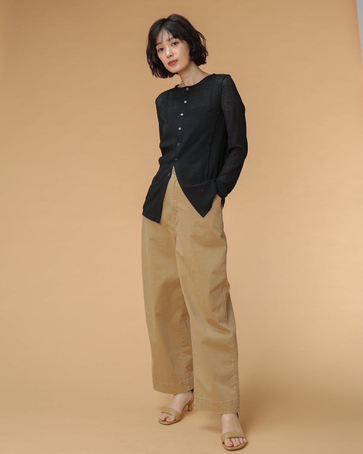 チノバイオ セミワイドパンツ（T261-87046） – trois