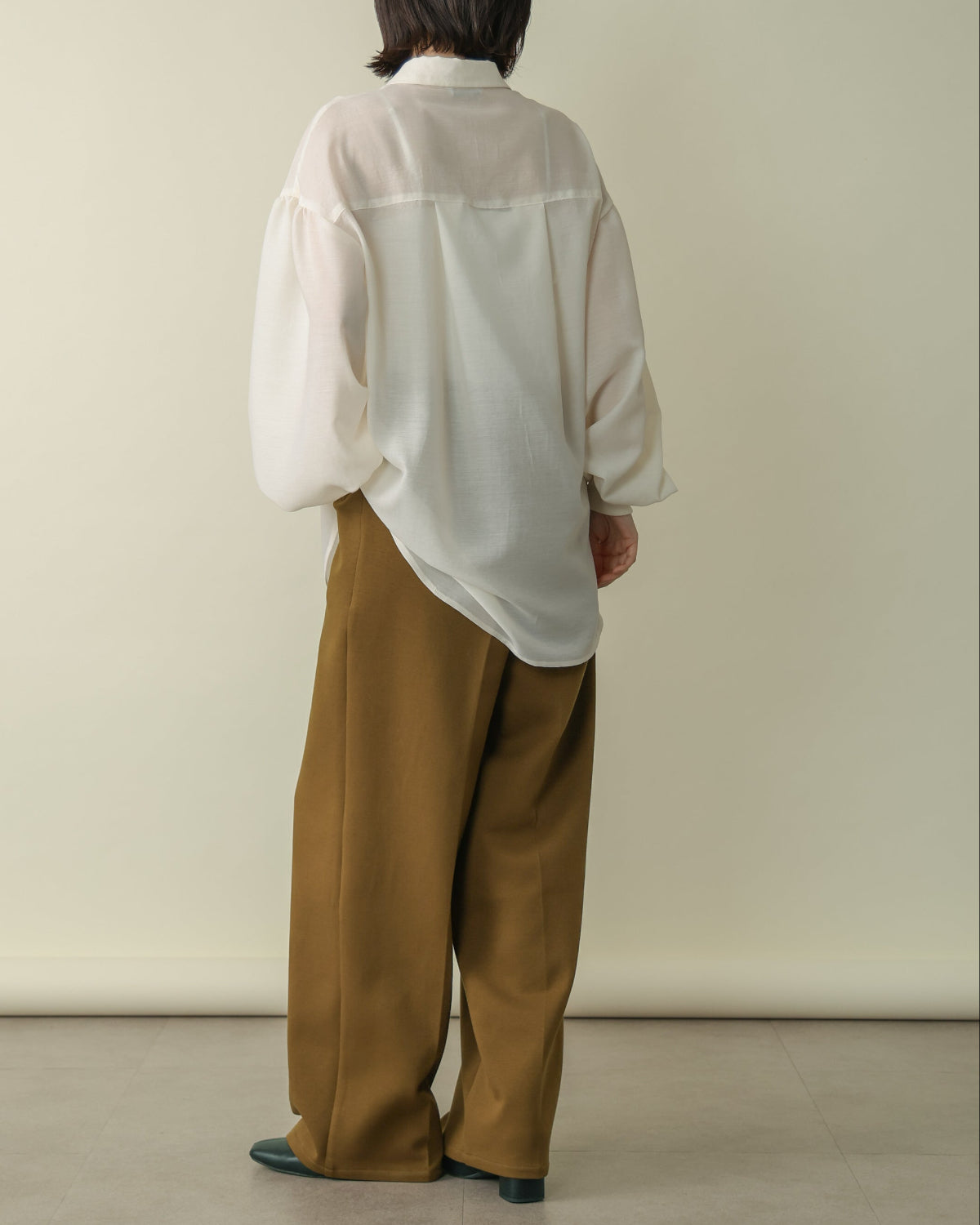 6883 ブリーフィング タックワイドパンツ ウィンダンシーコラボ 22SS