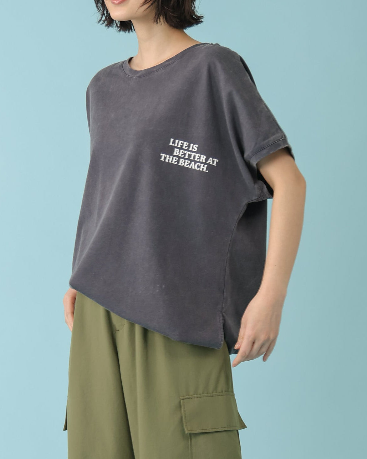 ピグメント ラウンドTシャツ（T261-82064） – trois