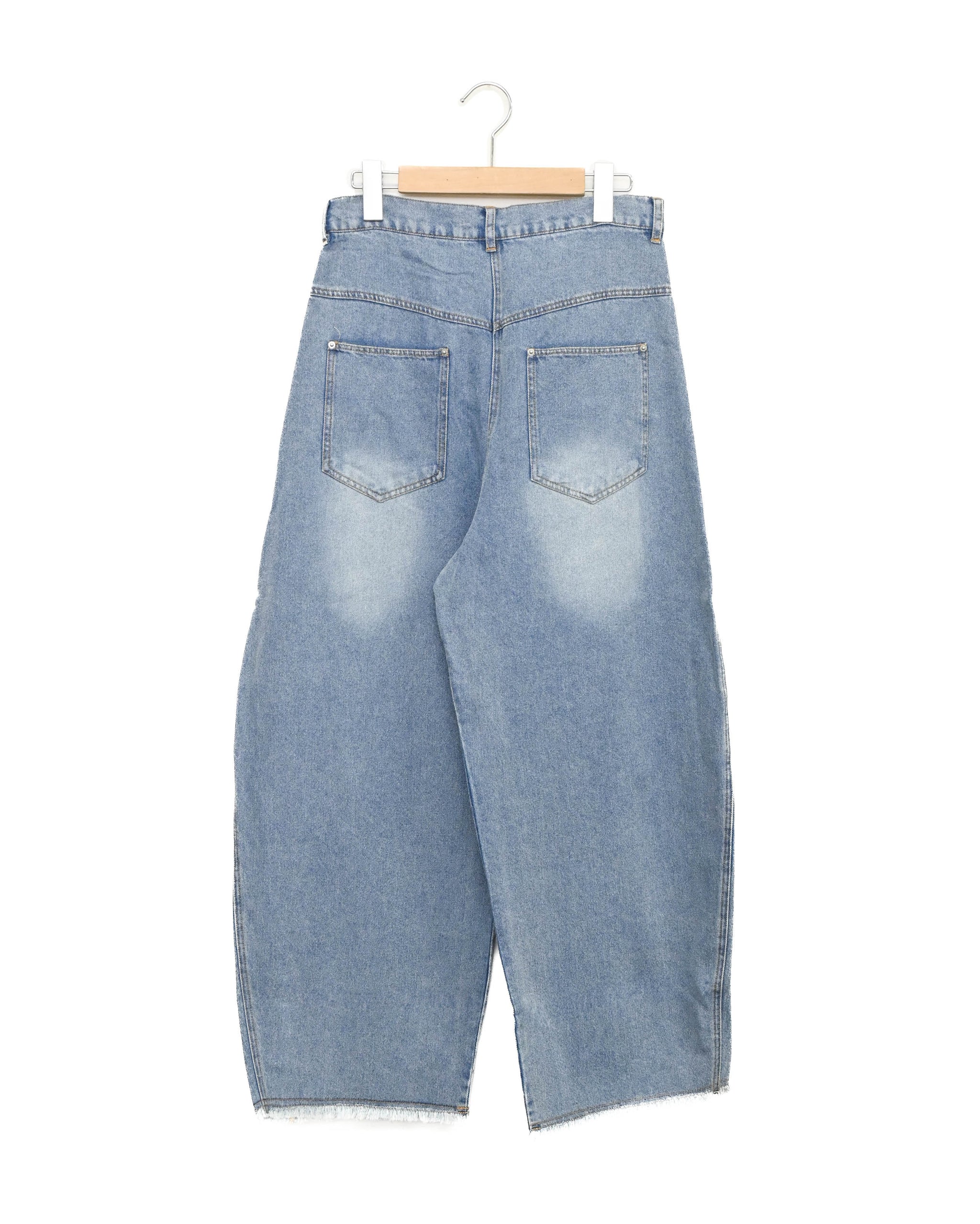 8.5OZ デニムバレルパンツ（T261-87019） – trois