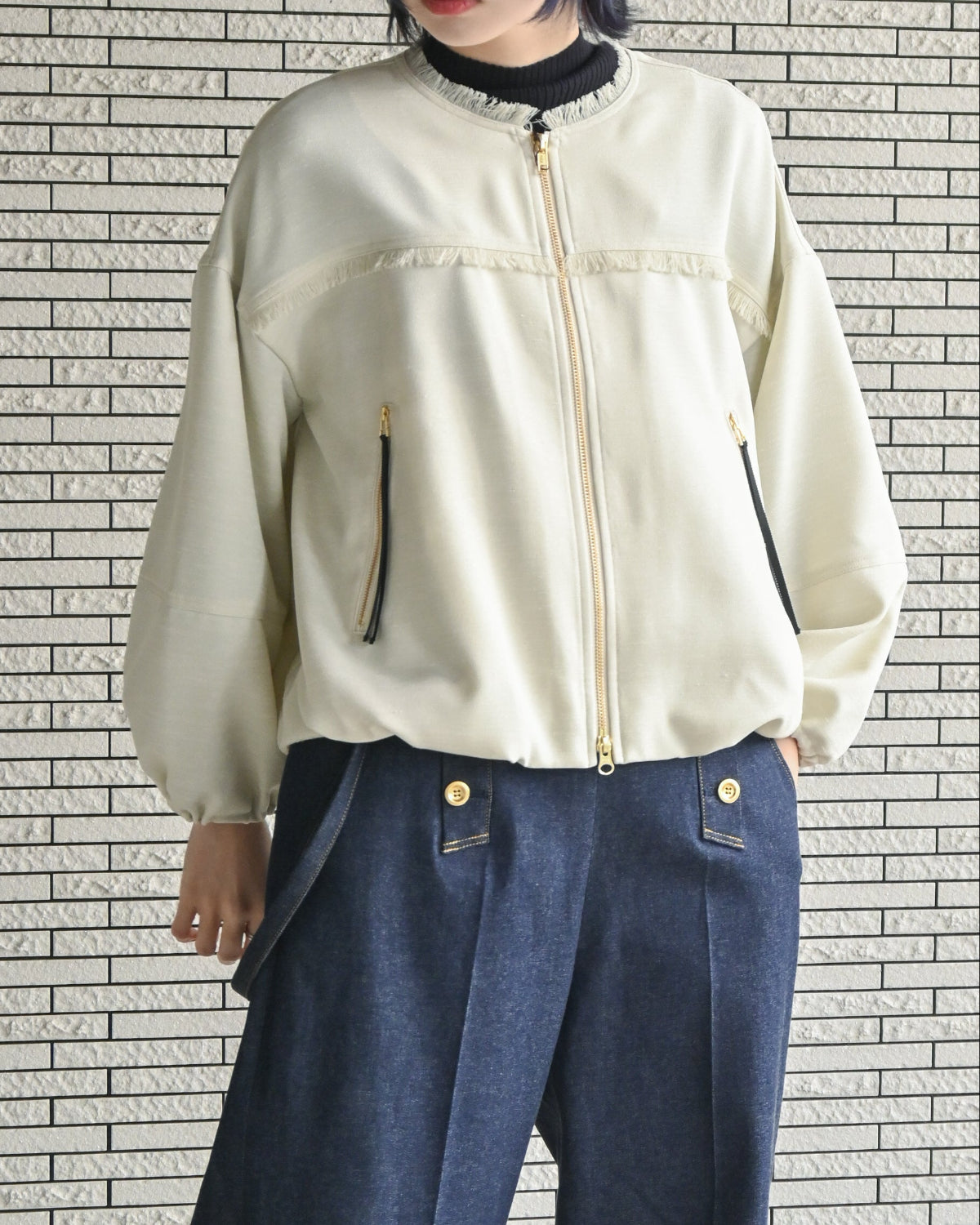 【新品】イデアルーチェ　バルーンサテンブルゾン　レモンイエロー 楽天市場】レモンイエロー（種類（コート・ジャケット）ブルゾン