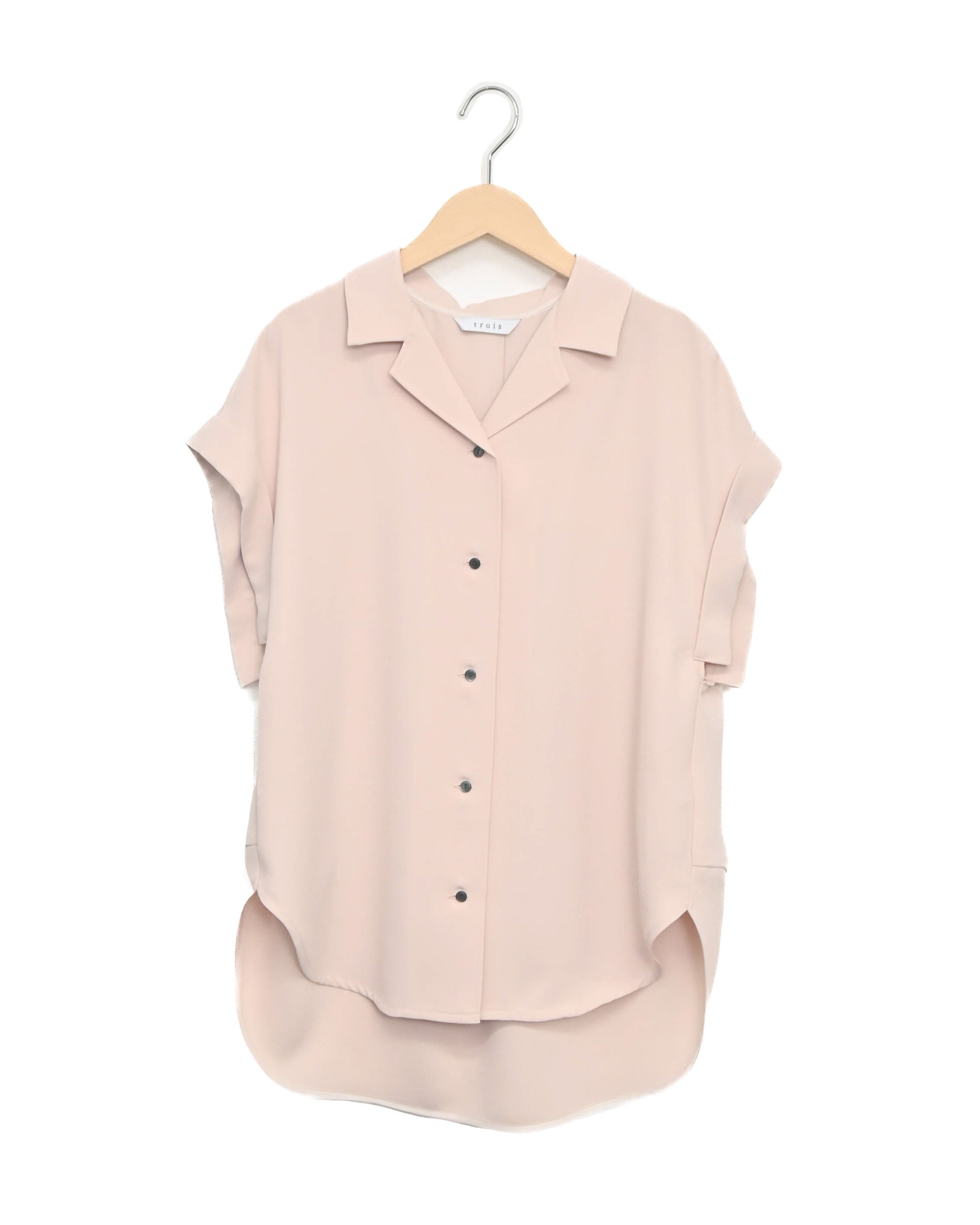ジョーゼット フレンチスリーブシャツ（T261-83049） – trois