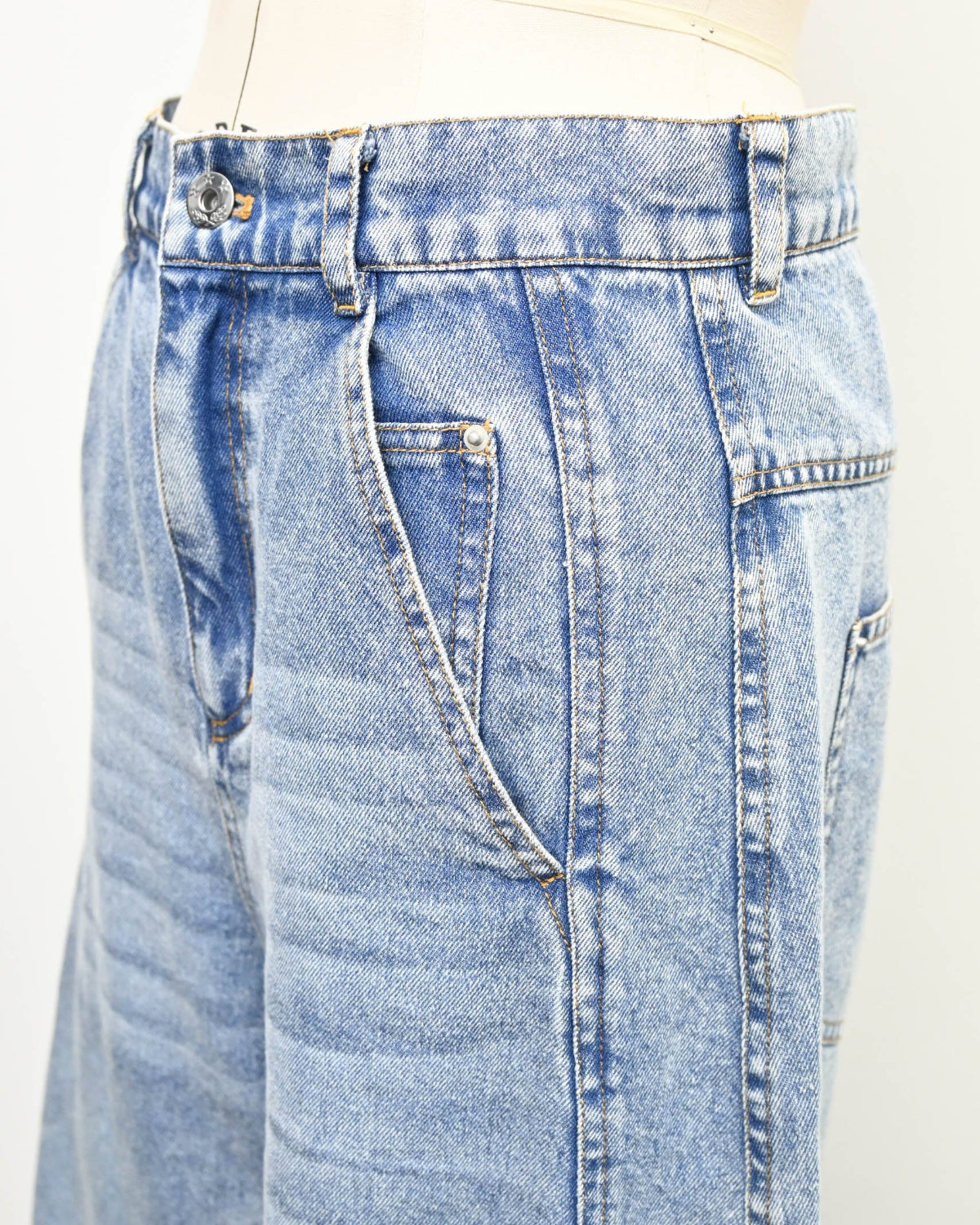 テンセルデニム バレルパンツ（T256-87002） – trois