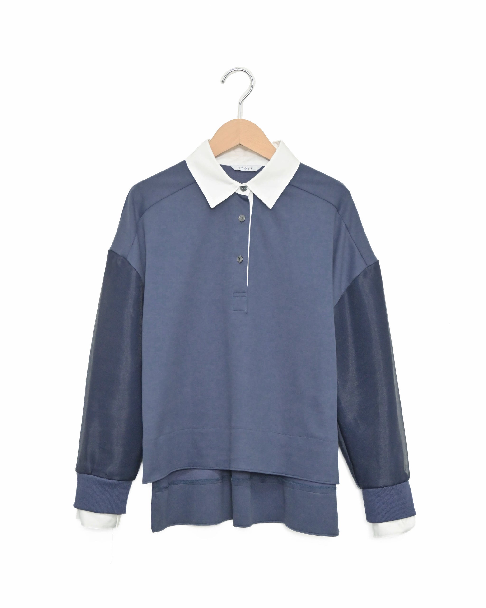 オーガニックダンボール ラガーシャツ（T266-82040） – trois
