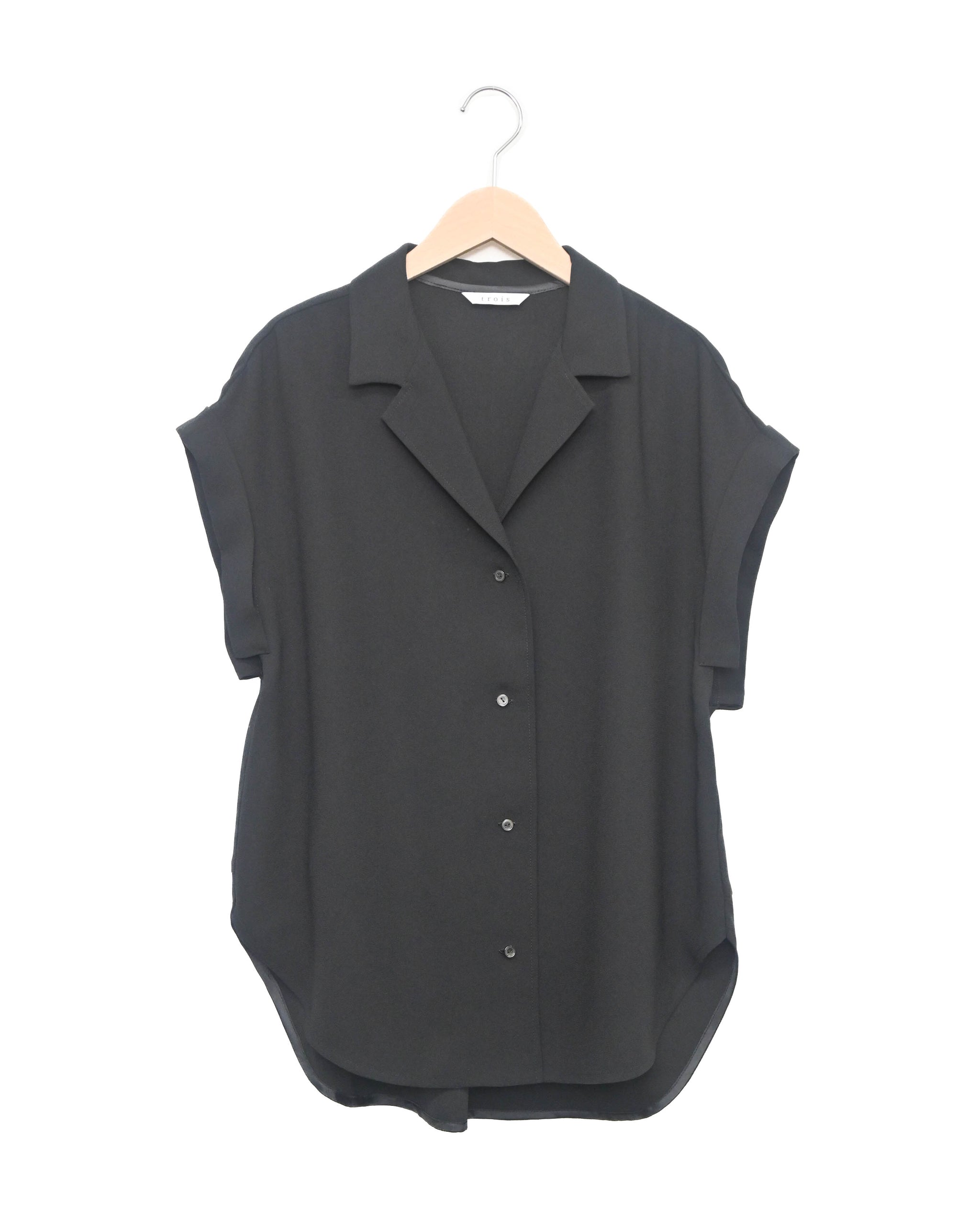 ジョーゼット フレンチスリーブシャツ（T261-83049） – trois