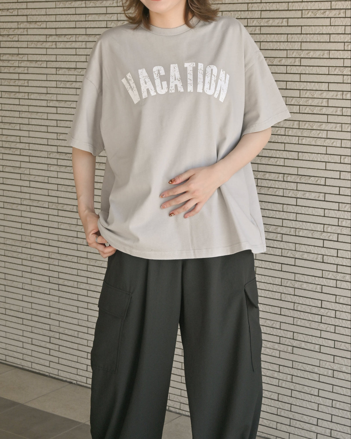 ピグメント ロングTシャツ（T261-82065） – trois