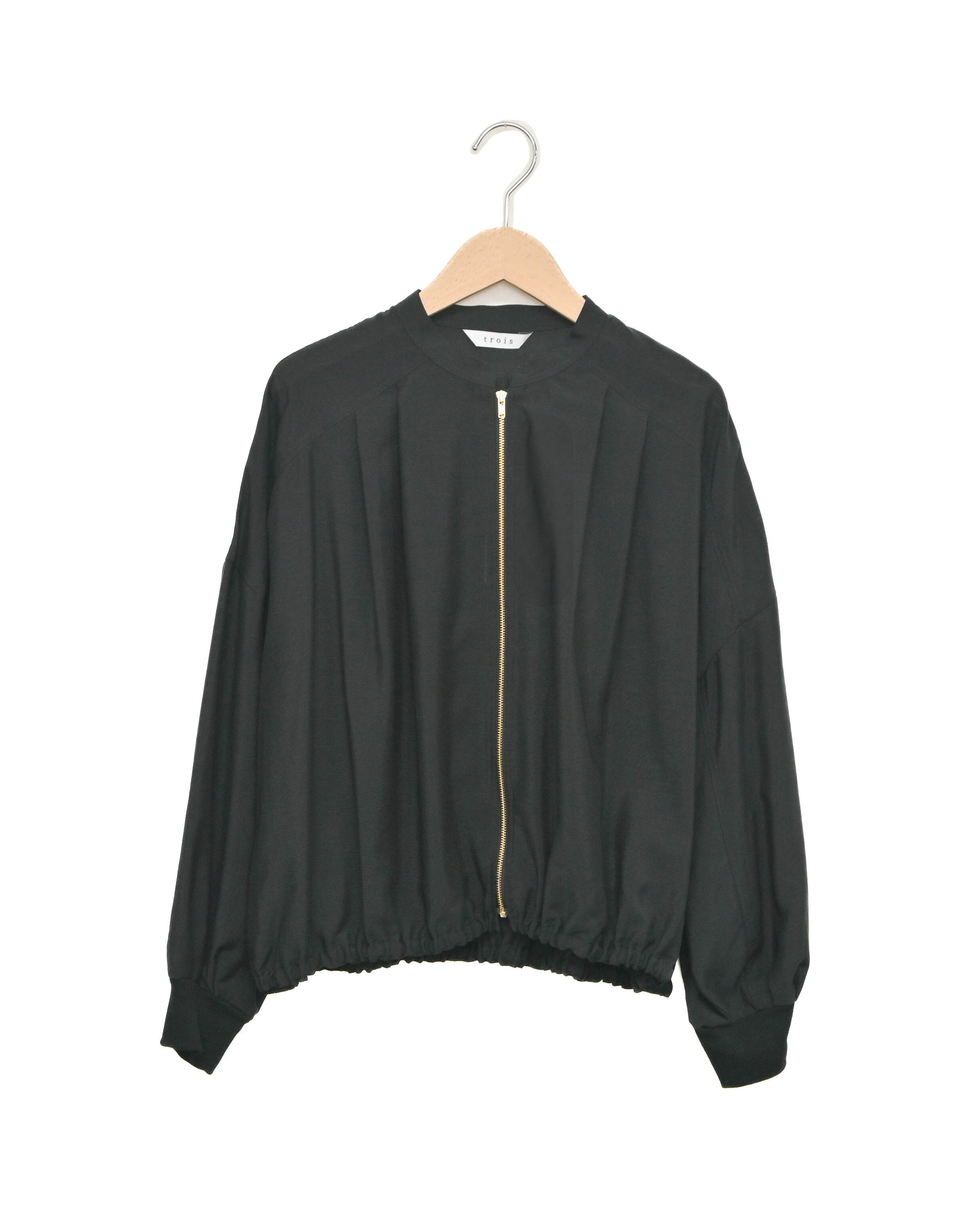 スパンボイルワッシャー ZIPブルゾン（T261-83064） – trois