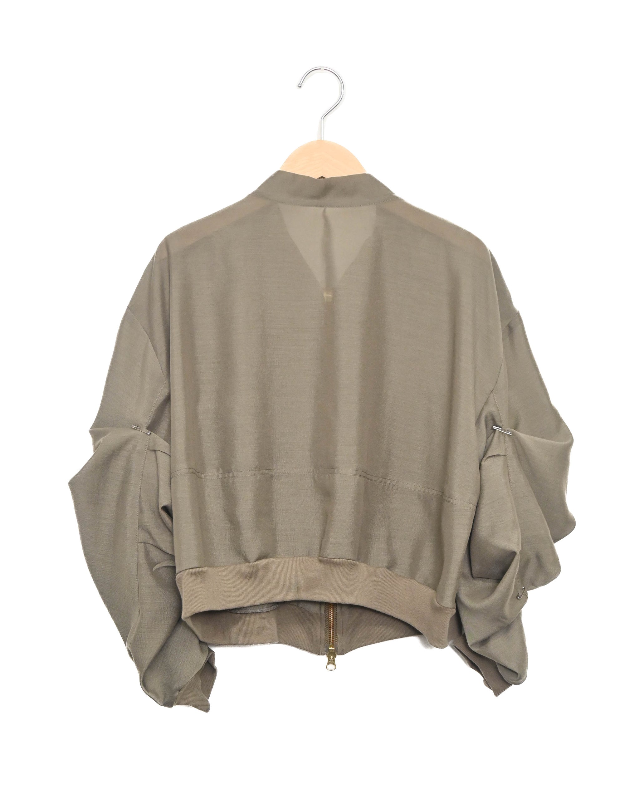 ヴィンテージスパンボイル ジップブルゾン（T261-83053） – trois