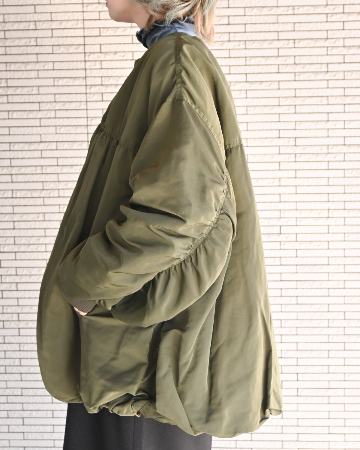 【SOLACE LONDON】シアンギャザークレープツイルガウン SOLACE LONDON】上品♪シアンギャザークレープツイルガウン