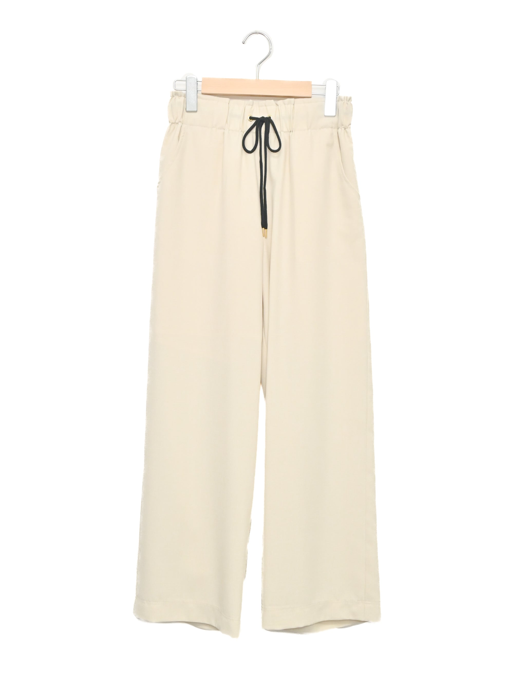 シャンブレー セミワイドパンツ（T261-87066） – trois