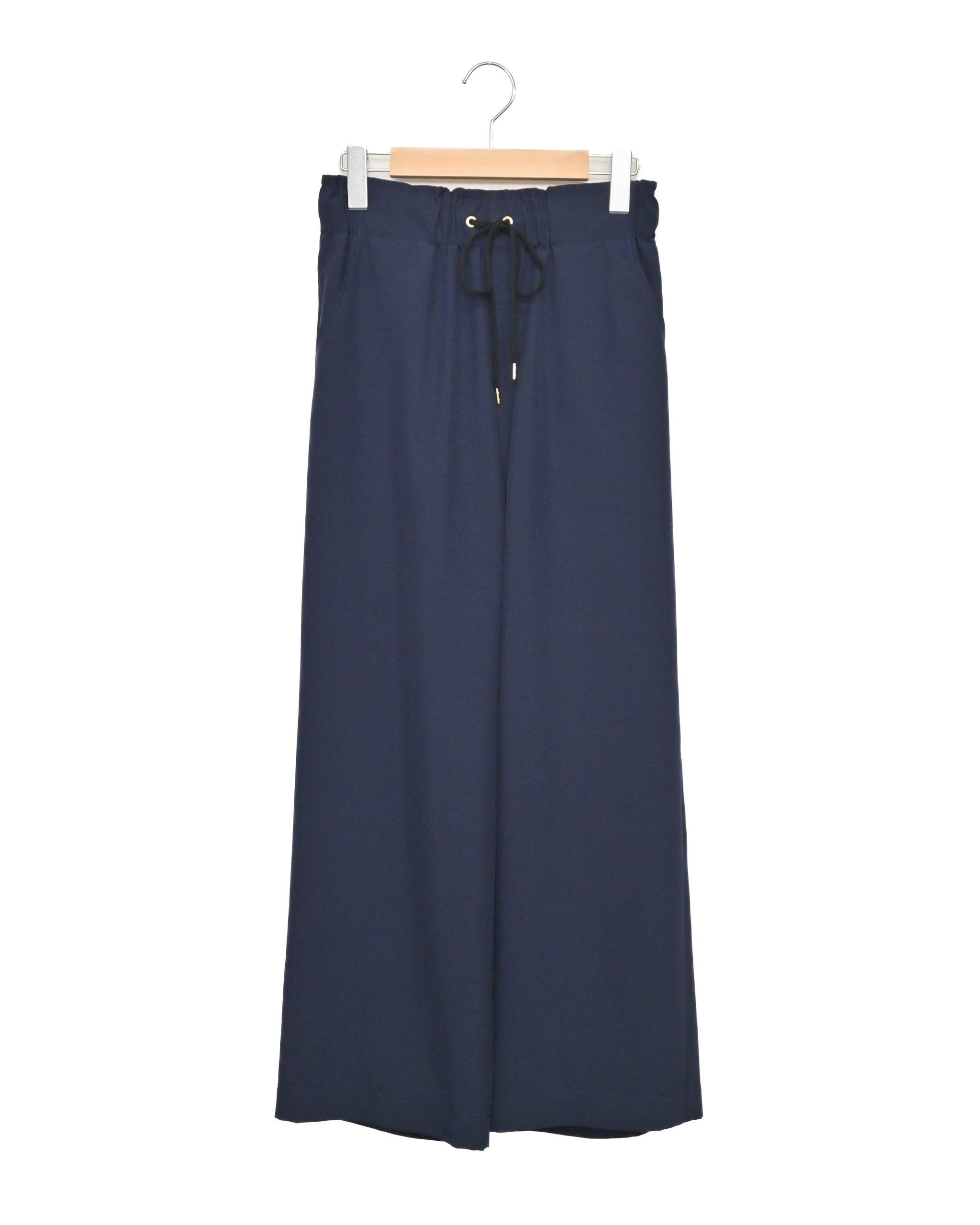 シャンブレー セミワイドパンツ（T261-87066） – trois