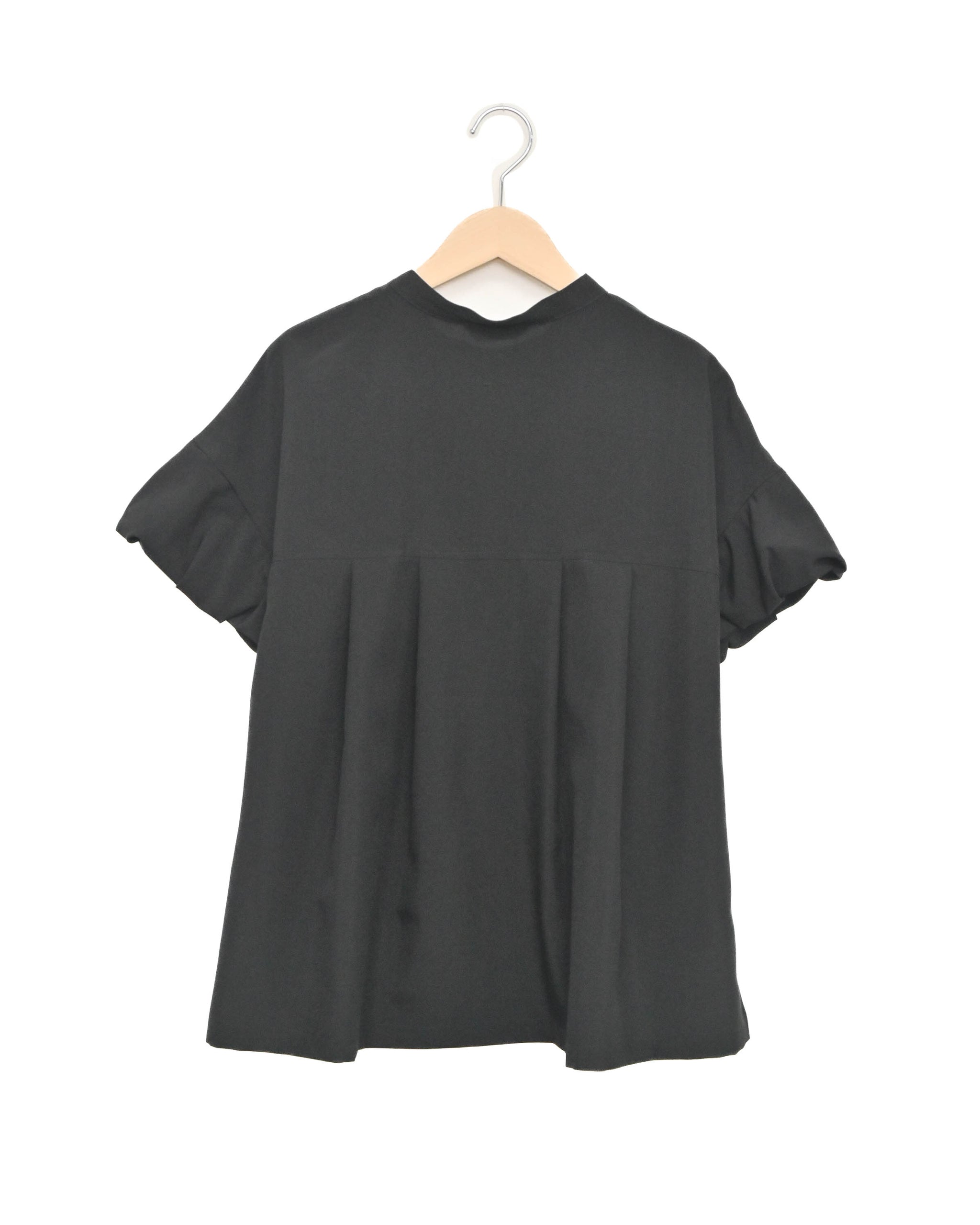 ecoウェザー×シアーチェック パフスリーブブラウス（T261-81078） – trois