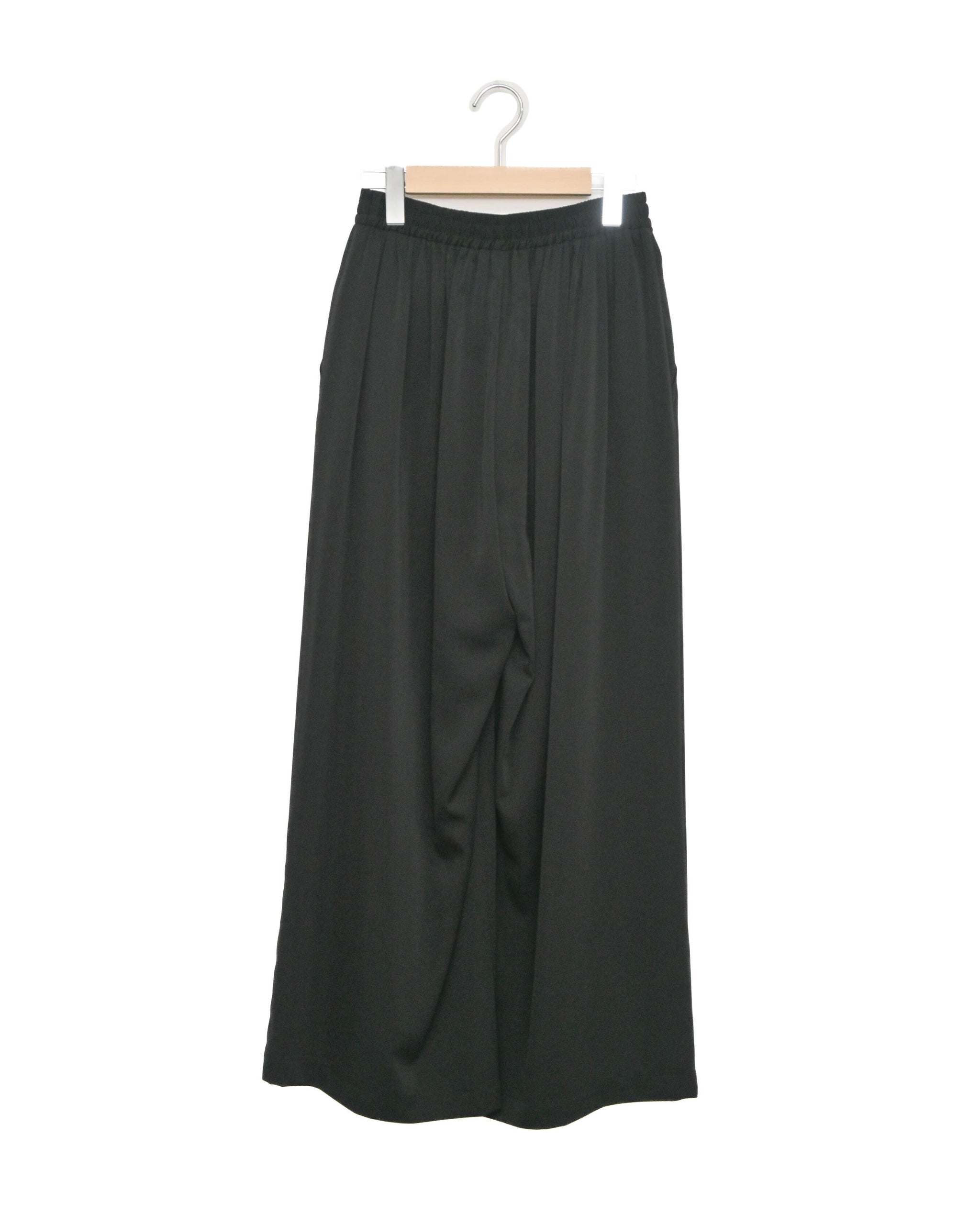 ダブルクロス ワイドギャザーパンツ（T261-87072） – trois
