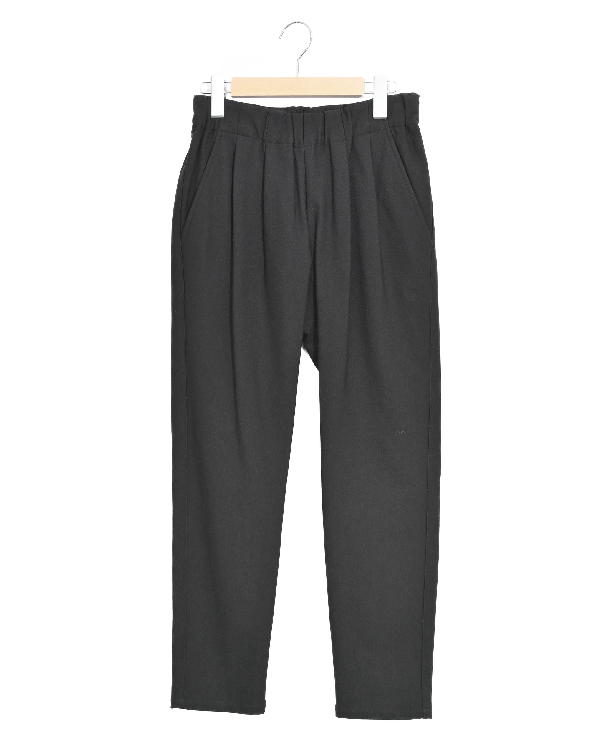 ハイテンションストレッチ 裏起毛テーパードパンツ (87026) – trois